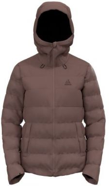 Odlo W SEVERIN N-THERMIC HOODE INSULATED JACKET Dámska páperová bunda, hnedá, veľkosť