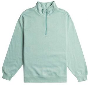 Roxy ESSENTIAL ENERGY HALF ZIP Dámska mikina, svetlomodrá, veľkosť