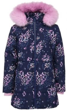 Lewro ZABEL Dievčenský zimný kabát, tmavo modrá, veľkosť 152-158