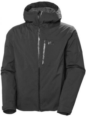 Helly Hansen GRAVITY JACKET Pánska lyžiarska bunda, čierna, veľkosť