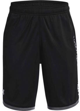 Under Armour STUNT 3.0 SHORTS Chlapčenské šortky, čierna, veľkosť S