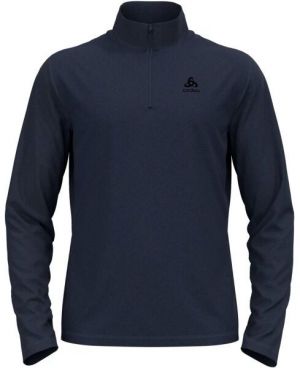 Odlo MID LAYER 1/2 ZIP BERRA Pánska mikina, tmavo sivá, veľkosť