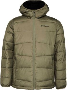 Columbia FIVEMILE BUTTE HOODED JACKET Pánska zimná bunda, khaki, veľkosť