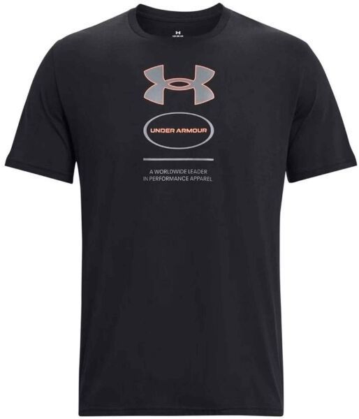 Under Armour BRANDED GEL STACK SS M Pánske tričko, čierna, veľkosť
