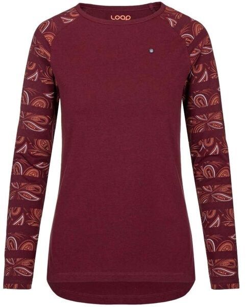 LOAP AMAZONA Dámske tričko, vínová, veľkosť