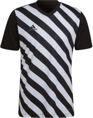 adidas ENT22 GFX JSY Pánsky futbalový dres, čierna, veľkosť