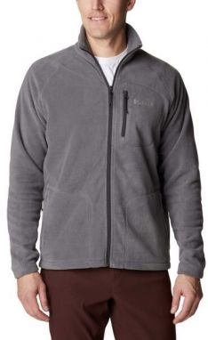 Columbia FAST TREK II FULL ZIP FLEECE Pánska mikina, tmavo sivá, veľkosť