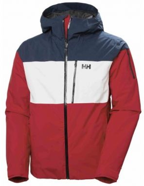 Helly Hansen GRAVITY JACKET Pánska lyžiarska bunda, červená, veľkosť XXL