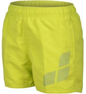 Arena BEACH SHORT LOGO JR Chlapčenské športové šortky, svetlo zelená, veľkosť 6-7Y