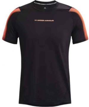 Under Armour HEATGEAR® FITTED SHORT SLEEVE Pánske tričko, čierna, veľkosť