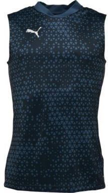 Puma TEAMCUP TRAINING JERSEY SL Pánske futbalové tielko, tmavo sivá, veľkosť