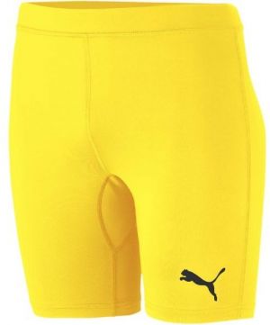 Puma LIGA BASELAYER SHORT TIGHT PKN Dámske kraťasy, žltá, veľkosť