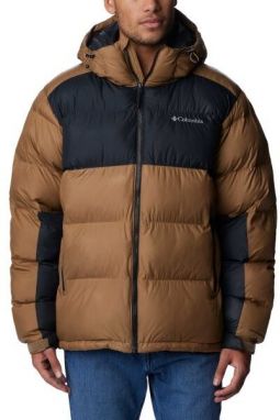 Columbia PIKE LAKE II HOODED JACKET Pánska bunda, hnedá, veľkosť