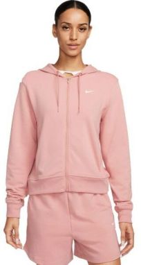 Nike ONE DF FZ HOODIE LBR Dámska mikina, ružová, veľkosť