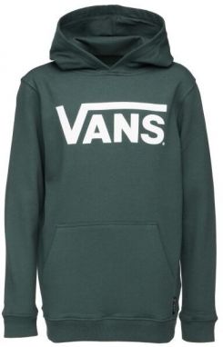 Vans CLASSIC VANS PO-B Pánska mikina, tmavo zelená, veľkosť