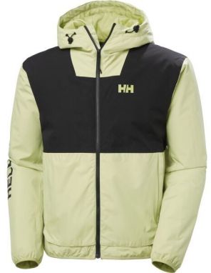 Helly Hansen ERVIK INS RAIN Pánska zateplená bunda, svetlo zelená, veľkosť