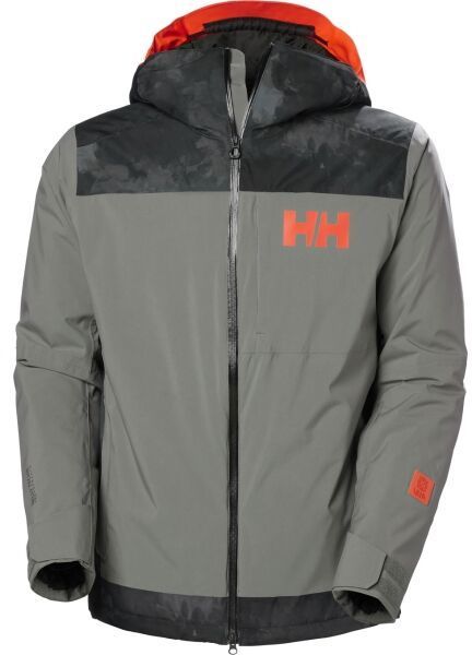 Helly Hansen POWDREAMER 2.0 Pánska lyžiarska bunda, tmavo sivá, veľkosť