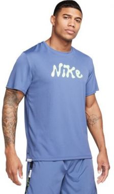 Nike DF UV S72 MILER SS Pánske tričko, svetlomodrá, veľkosť XXL