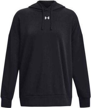 Under Armour UA RIVAL FLEECE OS HOODIE Dámska mikina, čierna, veľkosť L