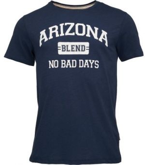 BLEND TEE REGULAR FIT Pánske tričko, tmavo modrá, veľkosť