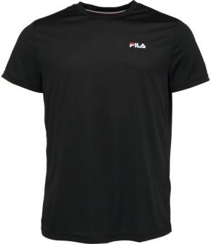 Fila T-SHIRT LOGO SMALL Pánska košeľa, čierna, veľkosť