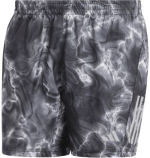 adidas OTR SHORT AOP Pánske bežecké šortky, čierna, veľkosť