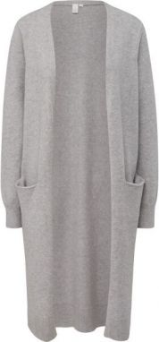 s.Oliver QS CARDIGAN NOOS Pletený kabátik, sivá, veľkosť