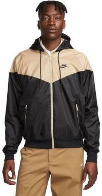 Nike HERITAGE ESSENTIALS WINDRUNNER Pánska bunda, čierna, veľkosť XXL
