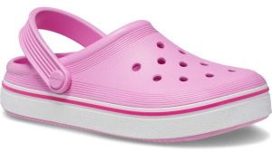 Crocs OFF COURT CLOG K Dievčenská detská nazúvacia obuv, ružová, veľkosť 28/29