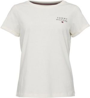 Tommy Hilfiger TH ORIGINAL-SHORT SLEEVE T-SHIRT Dámske tričko, biela, veľkosť