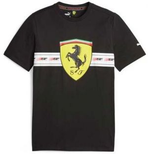 Puma FERRARI RACE Pánske tričko, čierna, veľkosť