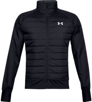 Under Armour RUN INSULATE HYBRID JACKET Pánska hybridná bunda, čierna, veľkosť