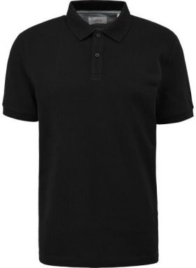 s.Oliver RL POLO SHIRT NOOS Pánska polokošeľa, černá, veľkosť XXXL