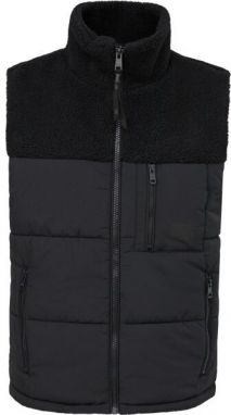 s.Oliver OUTDOOR Pánska vesta, čierna, veľkosť