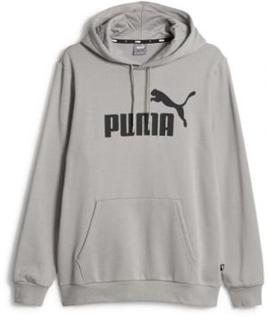 Puma ESS BIG LOGO Pánska športová mikina, sivá, veľkosť