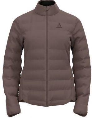 Odlo ASCENT N-THERMIC HYBRID INSULATED JACKET Dámska hybridná bunda, hnedá, veľkosť