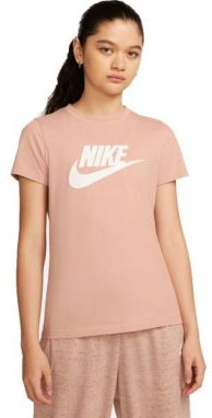 Nike NSW TEE ESSENTIAL W Dámske tričko, oranžová, veľkosť