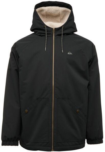 Quiksilver FINAL CALL Pánska mikina, čierna, veľkosť