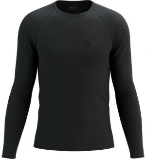 Compressport TRAINING TSHIRT LS Pánske tréningové tričko s dlhým rukávom, čierna, veľkosť