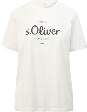 s.Oliver RL T-SHIRT Tričko, biela, veľkosť