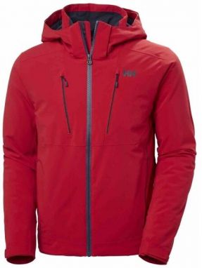 Helly Hansen ALPHA 4.0 Pánska lyžiarska bunda, červená, veľkosť