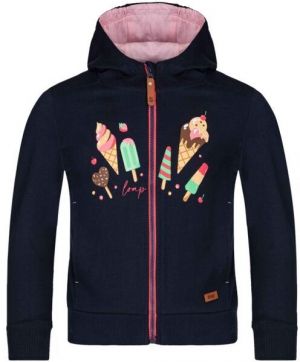 LOAP DORA Dievčenská mikina, tmavo modrá, veľkosť
