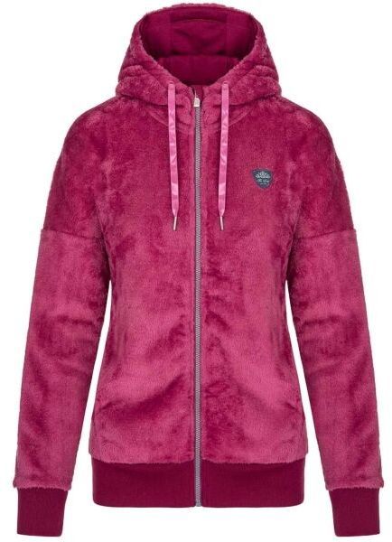 LOAP CHARLETA Dámska flísová mikina, ružová, veľkosť
