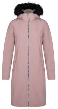LOAP LUNELLA Dámsky softshellový kabát, ružová, veľkosť