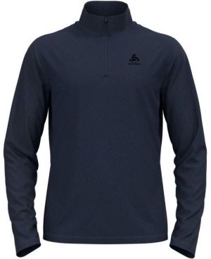 Odlo MID LAYER 1/2 ZIP BERRA Pánska mikina, tmavo modrá, veľkosť