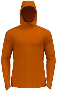 Odlo M ASCENT PW 220 MID LAYER HOODY Pánska mikina, hnědá, veľkosť