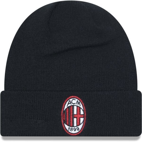 New Era CORE CUFF BEANIE AC MILAN Pánska čiapka, čierna, veľkosť UNI