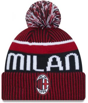 New Era SPORT BEANIE AC MILAN Pánska čiapka, čierna, veľkosť