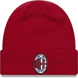 New Era CORE CUFF BEANIE AC MILAN Pánska čiapka, červená, veľkosť UNI