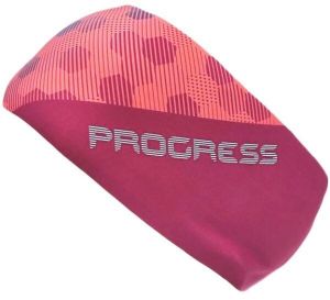 PROGRESS HEADBAND Športová čelenka, fialová, veľkosť